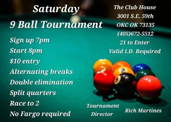 Club House pool hall exterior/interior